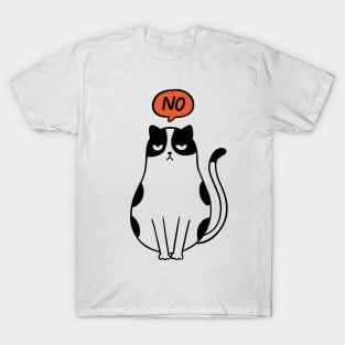 Cat no T-Shirt